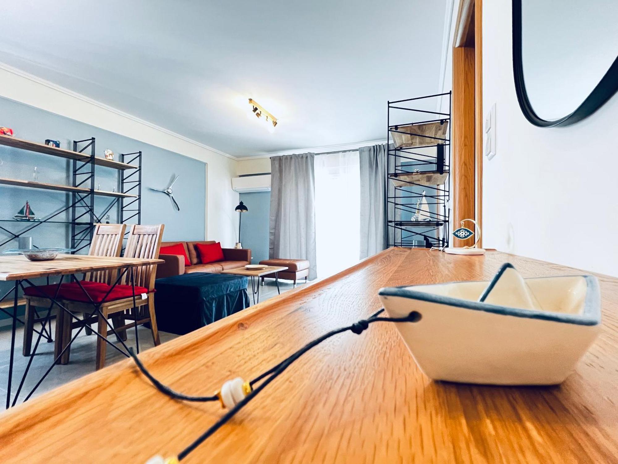 Steel & Oak Vintage Apartments Kavála ภายนอก รูปภาพ
