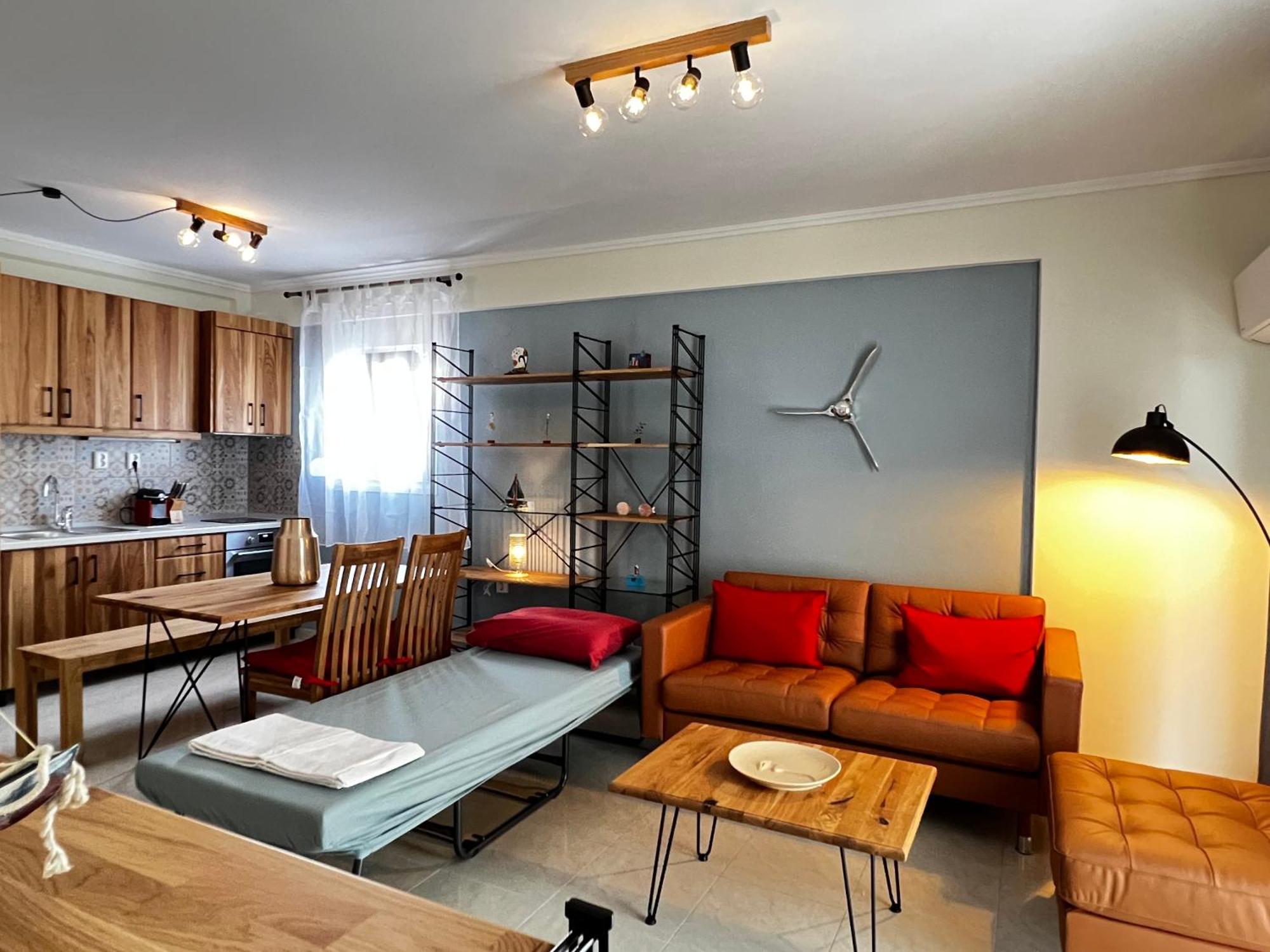 Steel & Oak Vintage Apartments Kavála ภายนอก รูปภาพ